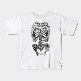 Swirly Bones Kids T-Shirt